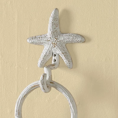 Park Designs Starfish Ring Hook - Set Of 2 2 Park Designs Starfish Ring Hook - Set Of 2 - Image 2