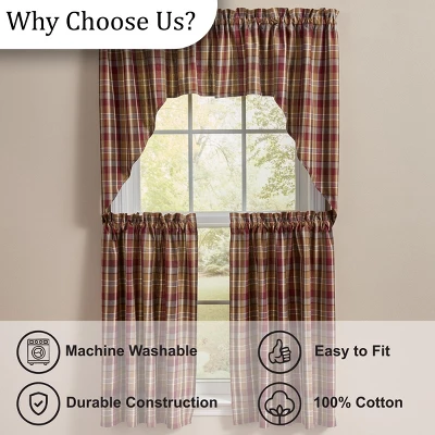 Park Designs Gatlin Swags 72"X36" 4 Park Designs Gatlin Swags 72"X36" - Image 4