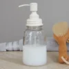 Mason Jar Soap Dispenser White