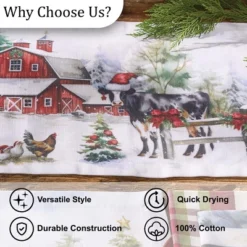 Park Designs Christmas At The Farm Table Runner 13" X 36" -Park Designs Sales GUEST 119da688 2678 4d2d 8dc6 914f2759b6b2