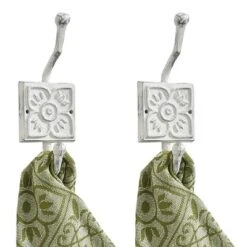 Park Designs Distressed Tile Single Hook - Set Of 2 -Park Designs Sales GUEST 19601441 127d 4480 baeb bbcce3ba6257