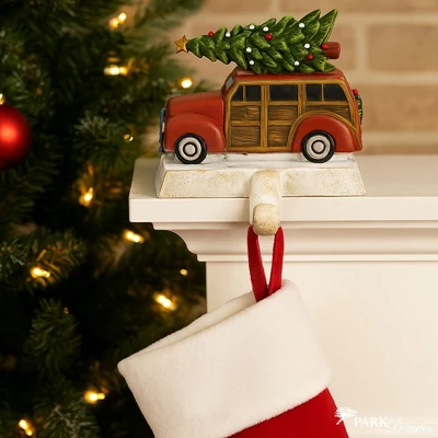 Park Designs Red Woody Stocking Hanger 4 Park Designs Red Woody Stocking Hanger - Image 4