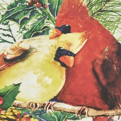 Park Designs Holiday Cardinal Love Dessert Plate Set Of 4 2 Park Designs Holiday Cardinal Love Dessert Plate Set Of 4 - Image 2