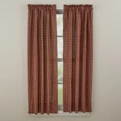 Park Designs Sturbridge Wine Panel Pair - 63"L - Wine