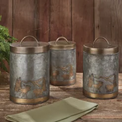 Park Designs Foresters Canisters Set