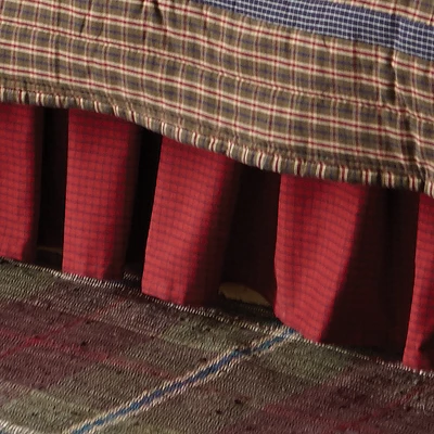 Park Designs Cabin Queen Bed Skirt 2 Park Designs Cabin Queen Bed Skirt - Image 2