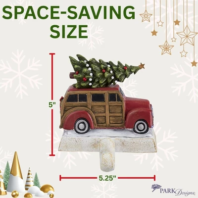 Park Designs Red Woody Stocking Hanger 1 Park Designs Red Woody Stocking Hanger