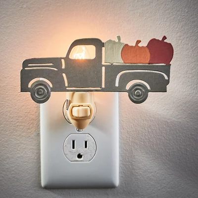 Park Designs Truck With Pumpkins Night Light 1 Park Designs Truck With Pumpkins Night Light