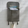 Park Designs Galvanized Mailbox With Hooks