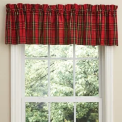 Park Designs Sportsman Plaid Valance - 72''L