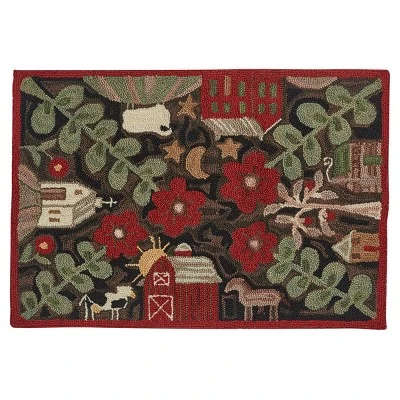 Park Designs Hooked Rugs 2' X 3' 5 Park Designs Hooked Rugs 2' X 3' - Image 5