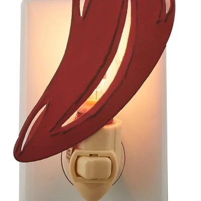 Park Designs Chili Pepper Night Light 2 Park Designs Chili Pepper Night Light - Image 2