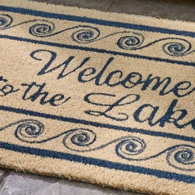 Park Designs Welcome To The Lake Doormat 2 Park Designs Welcome To The Lake Doormat - Image 2
