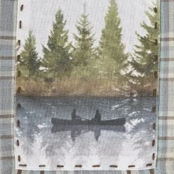 Park Designs Horizon Plaid Lined Patch Valance 60" X 14" -Park Designs Sales GUEST 422cf6fe 53b8 4d47 9e8d 7c68cb011ab7