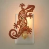 Park Designs Gecko Night Light - Orange