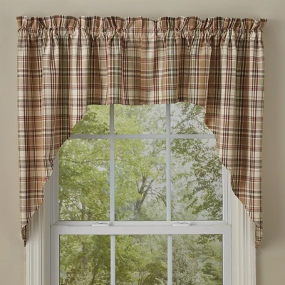 Park Designs Thyme Window Swag - Tan 1 Park Designs Thyme Window Swag - Tan