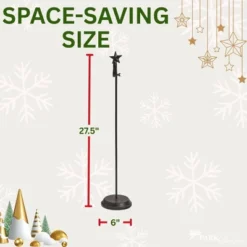 Park Designs Star Iron Vertical Adjustable Stocking Hanger