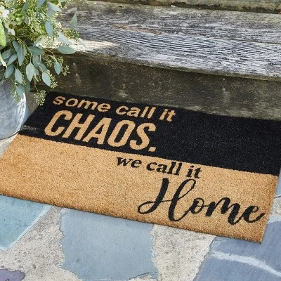 Park Designs Some Call It Chaos Doormat 1'6''x2'6'' 1 Park Designs Some Call It Chaos Doormat 1'6''x2'6''