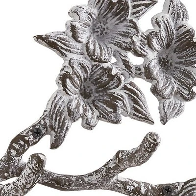 Park Designs Flowering Dogwood Triple Hook 2 Park Designs Flowering Dogwood Triple Hook - Image 2