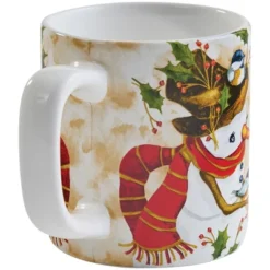 Park Designs Snowman And Chickadee Mug Set Of 4 -Park Designs Sales GUEST 5433f000 434a 4497 ac6d fc2ccb1a6908