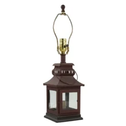 Park Designs Red Iron Lantern Lamp 20" -Park Designs Sales GUEST 62554ba0 93b2 4d91 a2de 4c8a3b40df8e