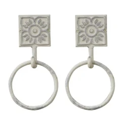 Park Designs Distressed Tile Ring Hook - Set Of 2 -Park Designs Sales GUEST 67eabd3a 52ee 4698 9b14 a61e18335c96