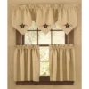 Park Designs Star Vine Lined Triple Point Valance