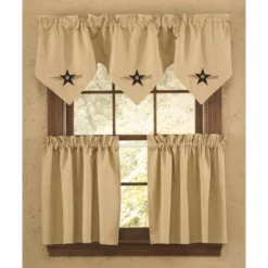 Park Designs Star Vine Lined Triple Point Valance