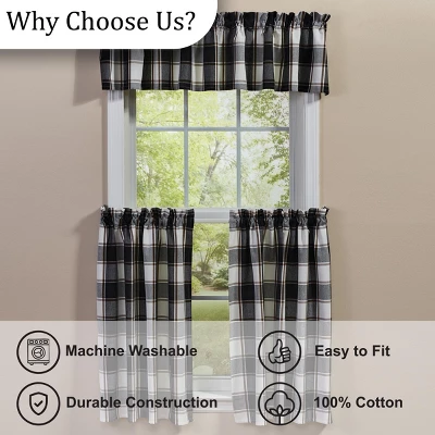 Park Designs Hixon Valance 72" X 14 4 Park Designs Hixon Valance 72" X 14 - Image 4