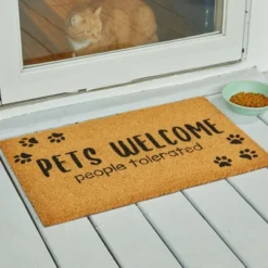 Park Designs Pets Welcome People Tolerated Doormat 1'6''x2'6''