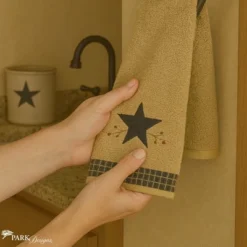 Park Designs Star Vine Terry Hand Towel -Park Designs Sales GUEST 823387dd 73d8 4936 8893 9bc483a7cf80