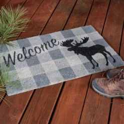 Park Designs Welcome Moose Doormat