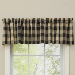 Park Designs Wicklow Valance - 72''L - Black
