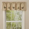 Moose Embroidered Lined Valance 60'' X 14''