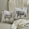 Park Designs Wild And Beautiful Holiday Deer 10" Pillow