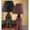 Park Designs Punched Revere Lamp 19" Black