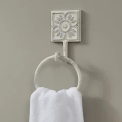 Park Designs Distressed Tile Ring Hook - Set Of 2