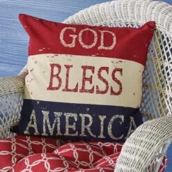 Park Designs God Bless America Pillow Cover