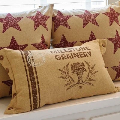 Park Designs Millstone Grainery Pillow Cover 1 Park Designs Millstone Grainery Pillow Cover