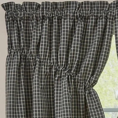 Park Designs Lebanon Star Lined Gathered Swag 72X63 2 Park Designs Lebanon Star Lined Gathered Swag 72X63 - Image 2