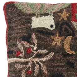 Park Designs Farm Life Hooked Pillow Cover 18"