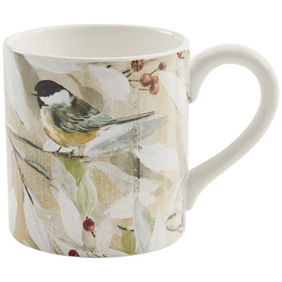 Park Designs Winter Garden Mug Set Of 4 2 Park Designs Winter Garden Mug Set Of 4 - Image 2