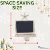 Park Designs Chalkboard Stocking Hanger White - Set Of 2