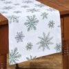 Park Designs Holiday Snowfall Table Runner 13" X 54"