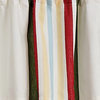 Park Designs Camp Stripe Valance 72" X 14" 2 Park Designs Camp Stripe Valance 72" X 14" - Image 2