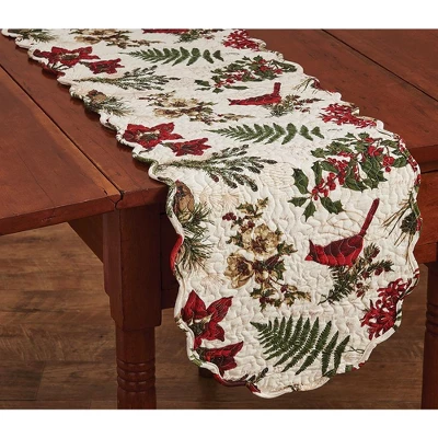 Park Designs Nature Sings Table Runner 13"X36" 1 Park Designs Nature Sings Table Runner 13"X36"
