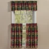 Park Designs Pinecones And Trees Jacquard Valance 72" X 14"