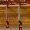 Park Designs Plain Red Stocking Hanger 6.5"H Set Of 4