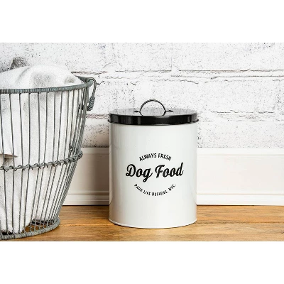 Park Life Designs Wallace Food Tin - White 1 Park Life Designs Wallace Food Tin - White