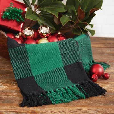 Park Designs Buffalo Check Throw - Forest 1 Park Designs Buffalo Check Throw - Forest